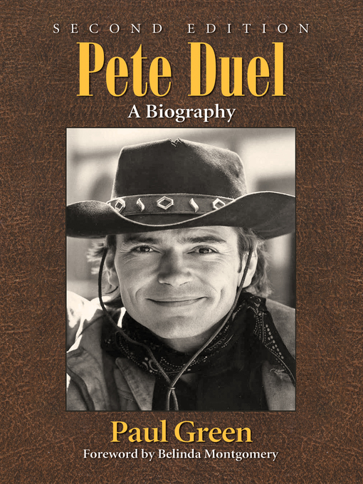 Title details for Pete Duel by Paul Green - Wait list